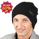 HIG Mens Winter Hat Warm Comfortable Soft Knit Beanie Hats Lined with Fleece