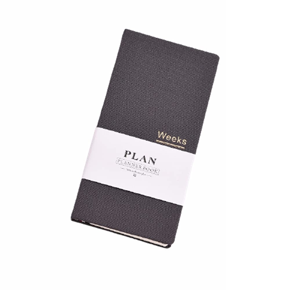 Undated Pocket Weekly Planner Schedule Organizer Agenda Year Month Week Plan A6 Notebook