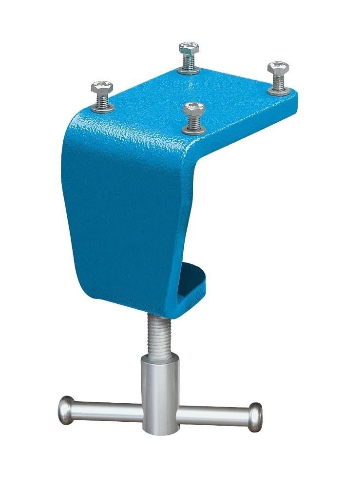Heuer 119120 Table Clamp, Table Clamp (Vice 120 mm to Worktop No Drilling Attaching Space Saving Weight 1.7 kg Table Thickness 10-60 mm) vonii 120