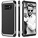 BENTOBEN Note 8 Case,Galaxy Note 8 Case, 2 in 1 Drop Protection Anti-Scratch Hybrid PC with Carbon Fiber Texture Shockproof Protective Phone Case for Samsung Galaxy Note 8 (6.3 inch) Black/Gray