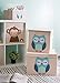 DII Nursery Storage Bins for Toys, Clothing, Books, Cube Organizers (13 x 13 x 13), Owl, w/Lid