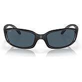 Costa Del Mar Sunglasses For Men - Brine Mens Polarized Sunglasses 580P, 59 | Polarized Fishing Glasses with UV Protection - Costa Sunglasses for Boating, Beach &amp; Driving - 580P, 59