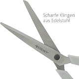 Westcott Easy Grip Scissors Set of 3 Grey Durable Stainless Steel Blades view 4