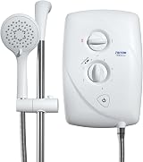 Triton Showers T80 Easi-Fit 10.5kW Electric Shower White with Hose & Head view 3