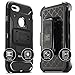 iPhone 7 Plus/iPhone 6 Plus Case, Evocel [Trio Pro Series] Textured Body, Multiple Layers, & Kickstand for iPhone 7 Plus/iPhone 6 Plus/iPhone 6s Plus (5.5
