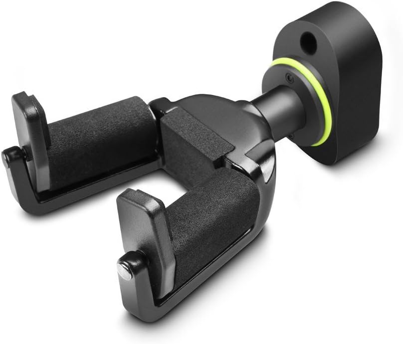 Gravity GS 01 WMB - Wall-Mount Guitar Hanger with Neck Hug, black - Image 3