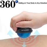 MURLIEN Massage Roller Ball Manual Massager Blue for Muscle Relief view 3