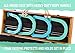 Viva Sol Premium Horseshoes Outdoor Game Set with 4 Horseshoes, 2 Stakes, and Wooden Case