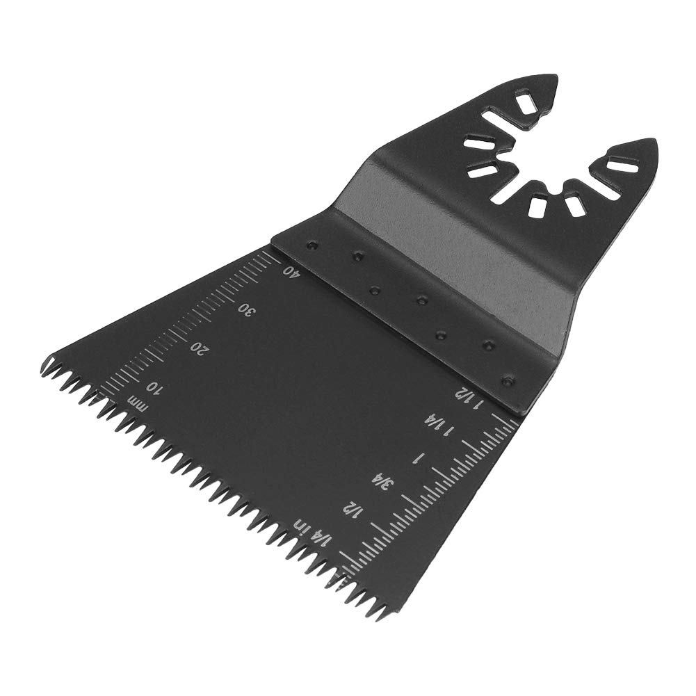 Oscillating Quick Release Saw Blades, 5PCS Oscillating Tool Blades, Wide Applicable Device Teeth Oscillating Multi Tool Saw Blade for Soft Metal Cutting