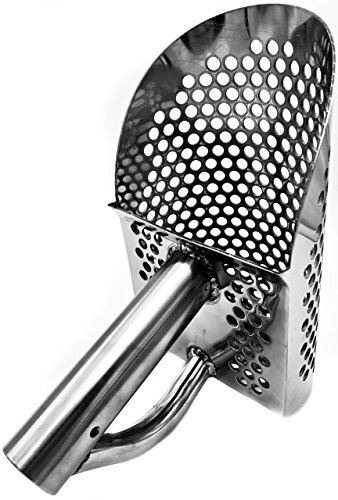 Beach Sand Scoop Garrett Metal Detecting Genuine Stainless Steel #2mm hole 9mm