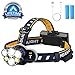 Headlamp Flashlight,6 Head lamps USB brightest Rechargeable Headlight 12000 lumen Waterproof 8 Modes for outdoor camping (6led)