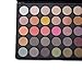 Zelia Milan Professional 35 Color Eyeshadow Makeup Palette Shimmer Waterproof Vegan (Highly Pigmented) MIAMI 35E