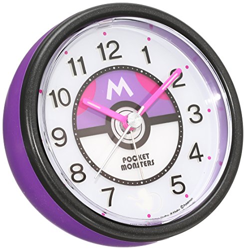 Seiko Clock Alarm Clock CQ420Z Pokemon Master Ball Pocket Monster