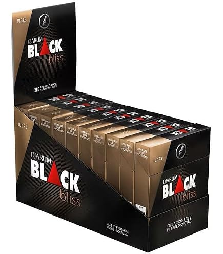 Amazon.com: Djarum Ivory Black Bliss Clove Filtered Cigarettes - 3 Boxes of  20-60 total