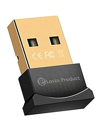 Lovin   Adaptador USB 4.0 con Bluetooth, compatible con Windows 10, 8.1 8,7, Vista, XP, 32 64 Bit para ordenador de sobremesa, portátil y ordenador