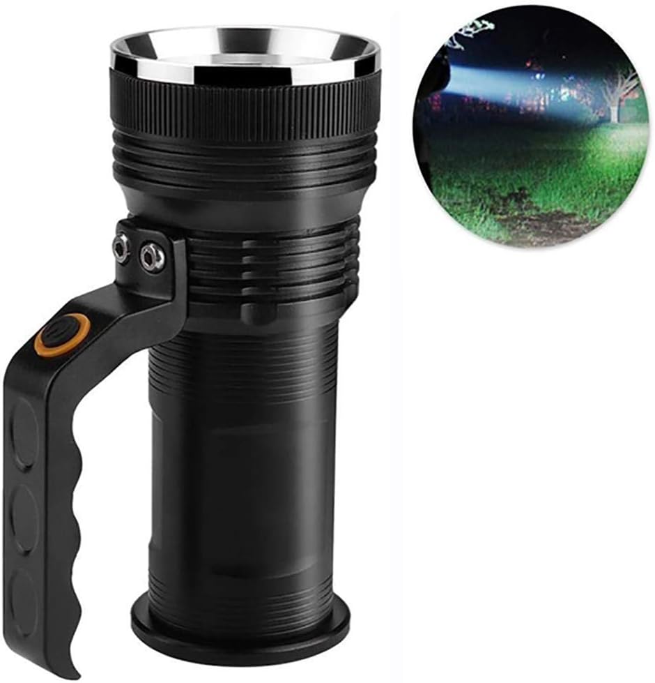 LED Handheld Flashlight Rechargeable Portable Torch Lantern Lighting