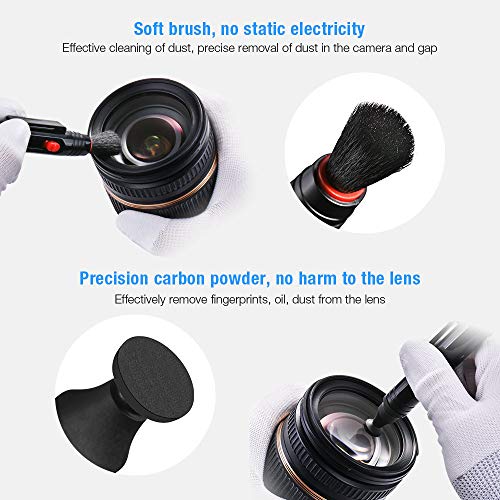 Tycka Professional Camera Cleaning Kit, Improved Air Blower, Lens Pen, Microfiber Cleaning Cloth for for Lens, DSLR, and LCD Screen