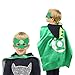 Justice League Superhero Cape and Mask Costumes Set - Matching 295 Reward Stickers