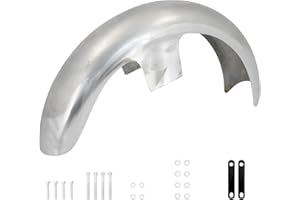 MOTOSIKLETA 21 inch Front Fender Unpainted Motorcycle Wrap Mudguard for Bagger Models Fit for Harley Touring Road King Electra Glide Street Glide 120/R21