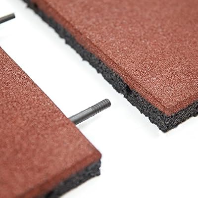 Revtime Easy Diy Interlocked Outdoor Rubber Tiles 20 X 20 X 1
