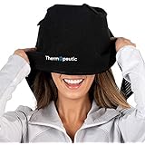 Thermopeutic Wearable Ice Pack for Migraine Headaches, Tension Relief & Skin Icing - 1 Size Fits All w/Compression Strap