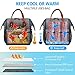 WiseLife Lunch Box Insulated Lunch Bag for Women Adult Waterproof Leakproof Lunch Tote Large Picnic Bag with Shoulder Strap and Net Pockets for Water Bottle Thermal Lunch Cooler Bag for Work School