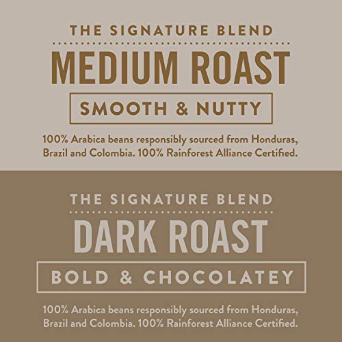 Costa Coffee Ground Coffee, Medium and Dark Roast, 2 bags (12oz each