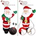 Albrillo Inflatable Christmas Decorations Outdoor 6 FT Tall Blow up Christmas Inflatables Santa Clause with Light, Ideal for Indoor Outdoor Party Yard