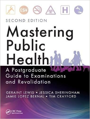 Mastering Public Health A Postgraduate Guide To Examinations And
