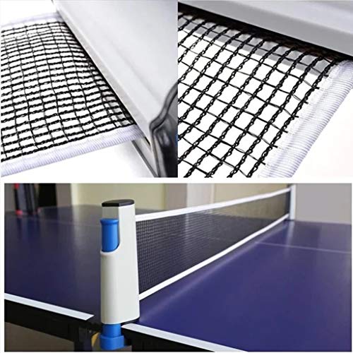 Sunshinehomely SHL Retractable Portable Ping Pong Nets, Adjustable Table Tennis Replacement Net, Mobile Travel Holder - Adjustable Length 190 (max) x 14.5cm (Gray) - Thumbnail 4