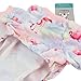 CuteBone Flamingo Dog Pajamas Cute Cat Clothes Pet Pjs Onesie, Small P44S