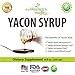 Pure Yacon Syrup 8 OZ - No Calorie Natural Sweetener + Our Free Weight Loss Program - Constipation Relief - Suppresses Appetite & Boosts Metabolism - Delicious Sugar Substitute - Raw Yacon Root Syrup