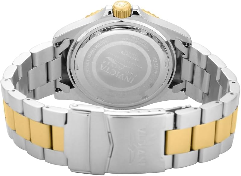 Pro Diver - Orologio da Uomo in Acciaio Inossidabile con Movimento al Quarzo, Bicolore/Blu - 43 mm