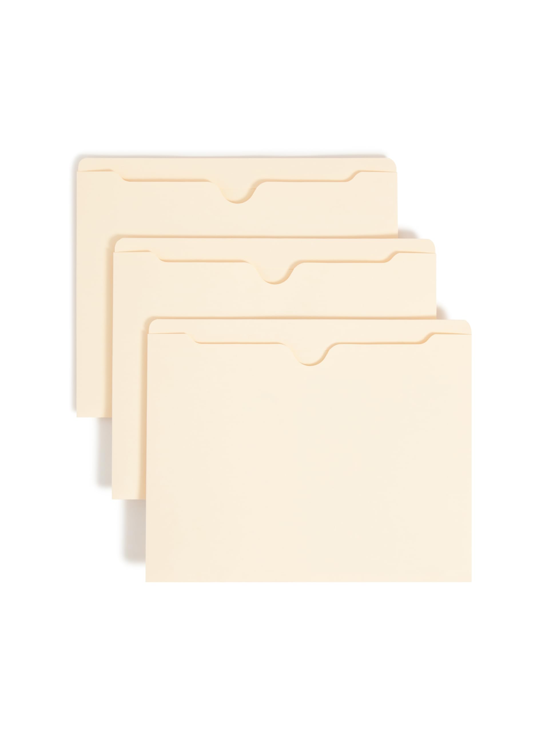Photo 1 of Smead File Jackets, 25 Count, Manila, Reinforced Straight-Cut Tabs, Letter Size (75499)