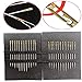 24 pcs Needles Stitching Pins, Big Eye Sewing Self Threading Hand Needles Stitching Pins Embroidery Hand Sewing Tools