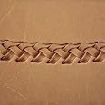 DandS Ltd Leather Stamping Tools - Brass Stamps With Steel Handles For Leathercrafting