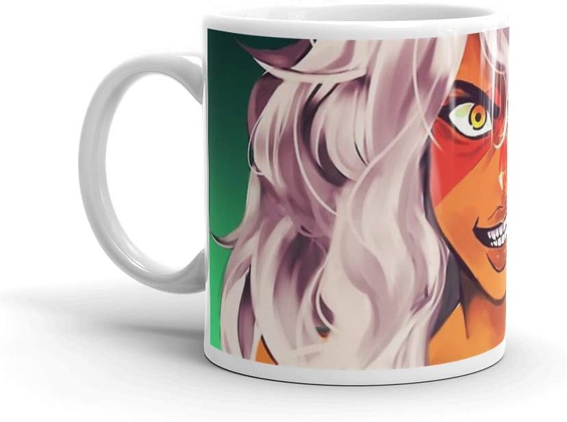 Jasper 11 Oz White Ceramic