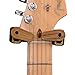 Guitar Hanger，Guitar Hook Holder Wall Mount，DODOMI Auto Grip System Lock Safe Lock Hardwood Studio Hanger for Guitar Bass (Rosewood)