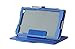 Lenovo TAB3 8 Case, 2016 Lenovo TAB3 A8 8 inch Tablet Model #TB3-850F Slim Folio Stand Protection Case by i-UniK with Bonus Stylus (Blue)