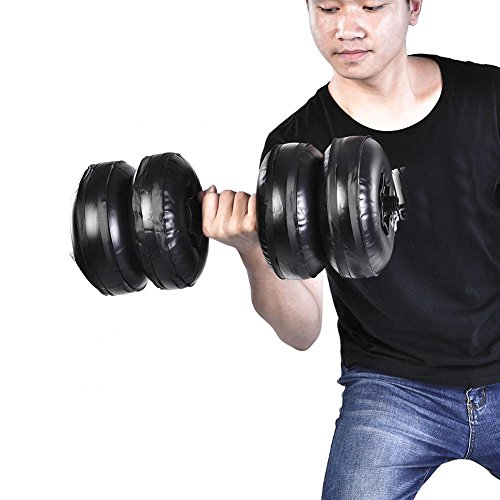 DEWIN-Water-Dumbbells-Kit-Max-25-kgWeight-Adjustable-Hand-Weights-SetPhysical-Building-Exercise-Fitness-Equipments8-Weight-Bags-4-Rods