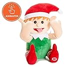 Winter Wonder Lane Funny Face Animated Elf Doll