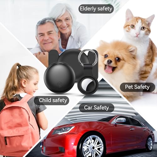 GPS Coche Localizador, 2026 Nuevo Magnetismo Localizadores GPS Sin Tarjeta SIM ni Suscripción para Android y iOS, Invisibilidad Tracker Rastreador Oculto para Coches/Motocicleta/Bicicleta (Negro)