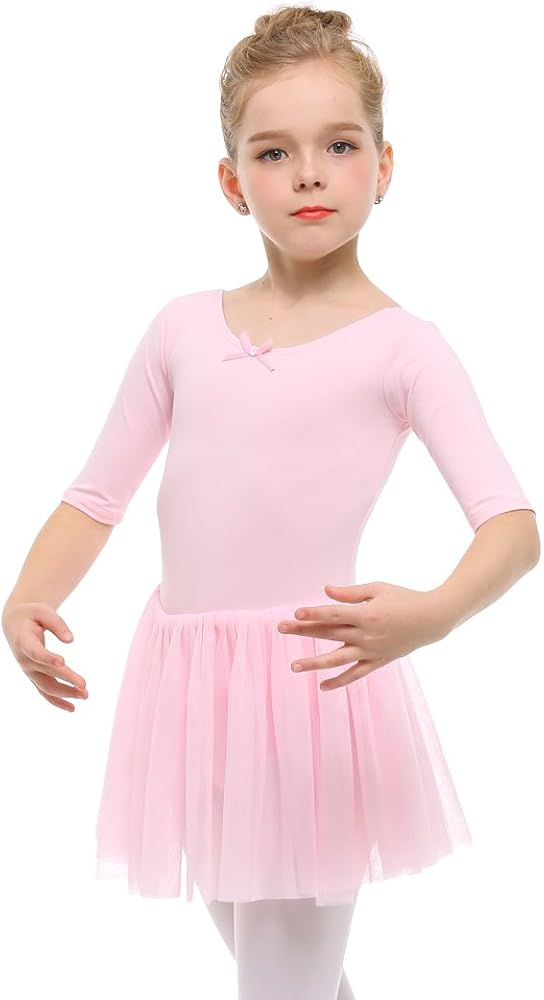 STELLE Toddler/Girls Cute Tutu Dress Ballet Leotard for Dance: Clothing