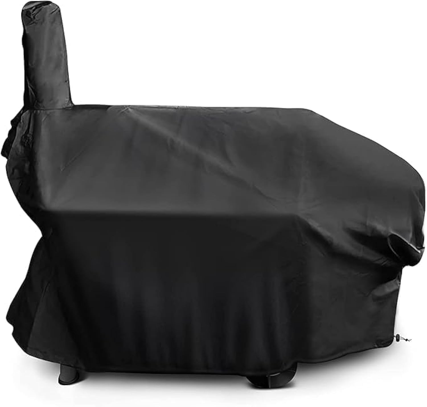 Vkerym Smoker Cover for Charcoal BBQ XX Large Grill Cover, Barbecue Cover 600D Heavy Duty Oxford Fabric,for Barbecue Charcoal Grill (116CM x 113CM x 66CM)