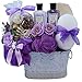 Lavender Renewal Spa Relaxing Bath and Body Gift Basket Set, Medium