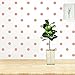 Whaline Round Confetti Circles Tissue Party Table Confetti for Wedding, Holiday, Anniversary, Birthday, Mixed Colors, 1 Inch (Rose Gold)