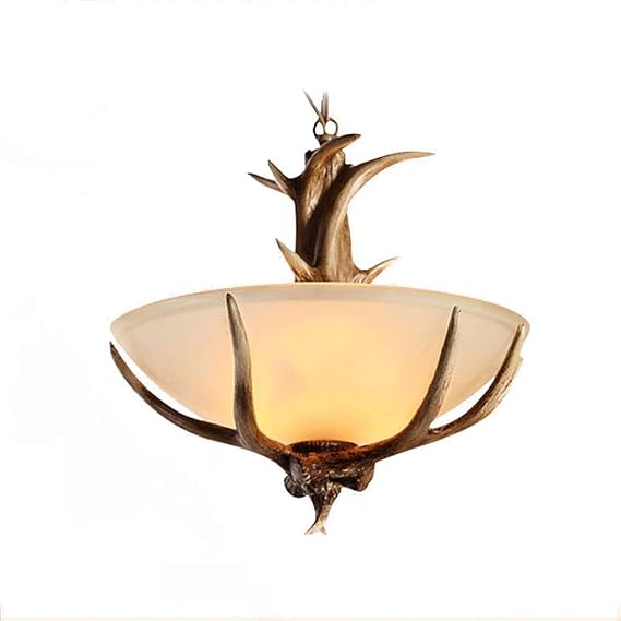 American Retro Resin Pendelleuchte, Creative Industrial Hanging Light