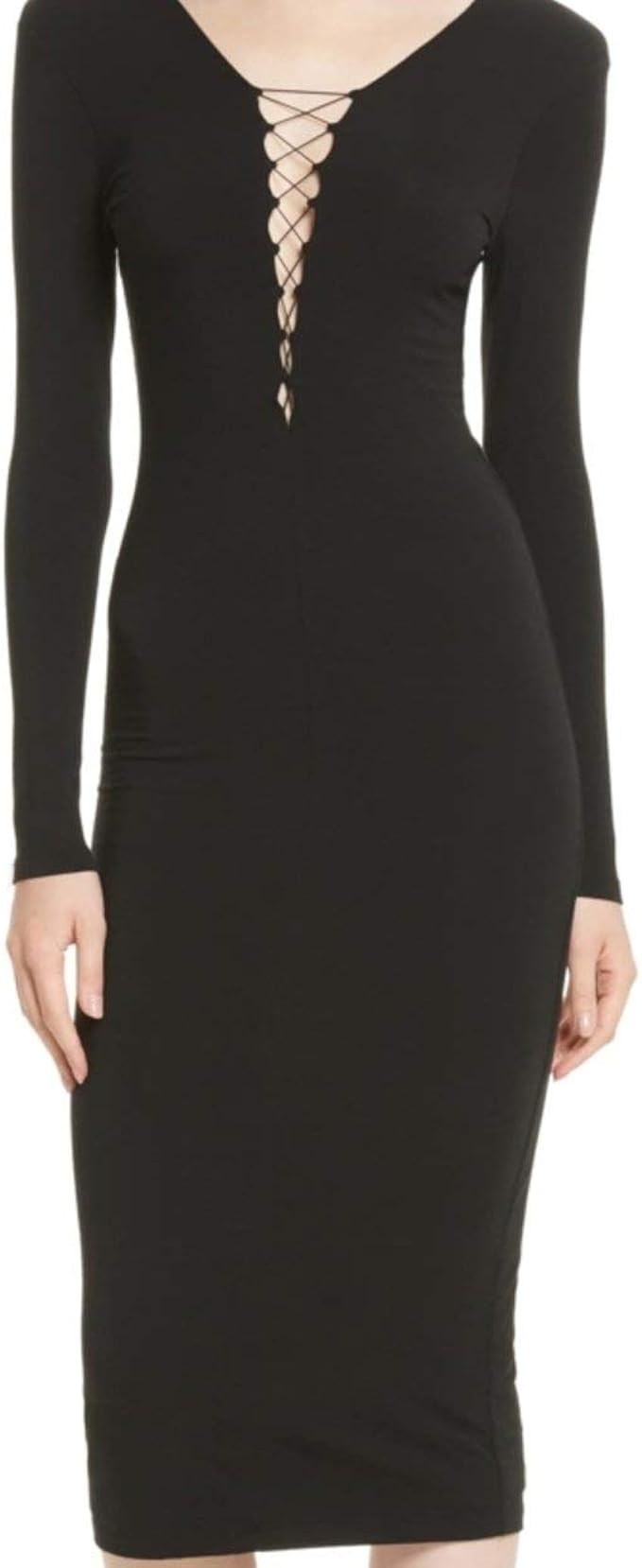 alexander wang black dress
