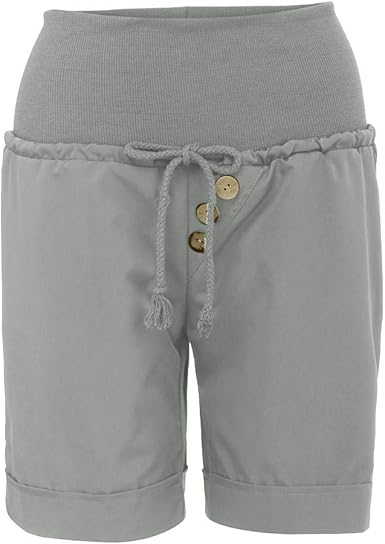 high waisted capri shorts