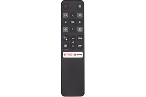 EVJXZOQ Remote Controller Replacement for TCL 4-Series 3-Series LED Android TV Remote SRC802V 75S434-CA 65S434-CA 55S434-CA 5